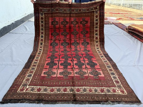 Antique afghan baluchi area - antique,
