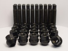 M14 x 1.25 75mm Stud Conversion Kit for BMW 2009- (Black)