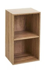 2 Cube Storage Unit Small Bookcase Wooden Storage Cabinets Book Shelf Shelves
