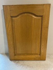 SOLID OAK KITCHEN DOOR 400 X 560 SUITABLE TO PAINT STOCK DX421