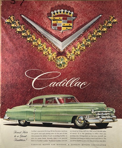 1951 vintage cadillac - 1951,
