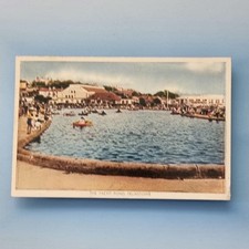 Felixstowe Postcard 1959 Suffolk The Yacht Boating Pond Pedalos