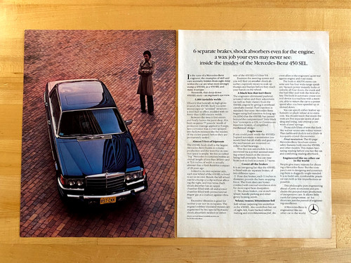 1978 print mercedes benz - ad, mercedes-benz