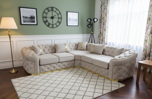 Slate rib chesterfield style - slate,