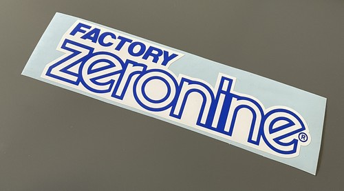 Zeronine race plate decal - race,