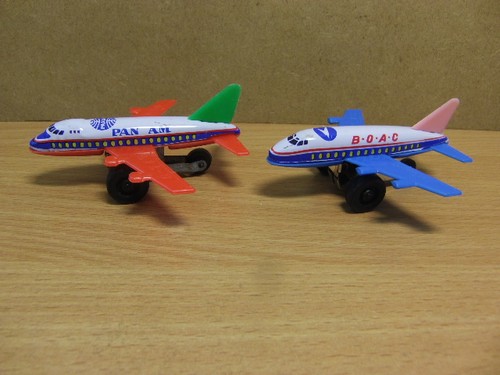 Two small tinplate - two,