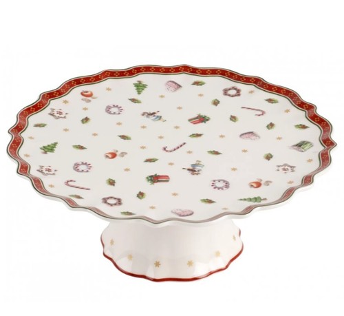 Small footed cake plate - footed,