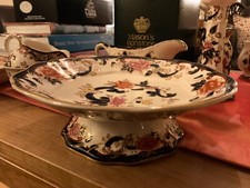 Mason Ironstone cake stand