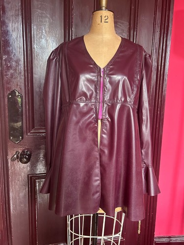 Ectomorph plum latex loose - plum,