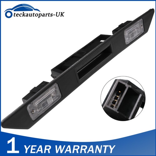 Boot handle number plate - boot,
