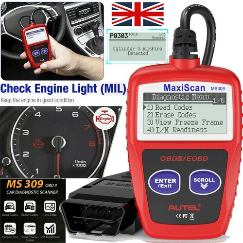 Autel maxiscan ms309 - maxiscan, obd2