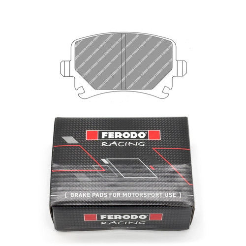 Rear ferodo ds2500 brake - rear, pads