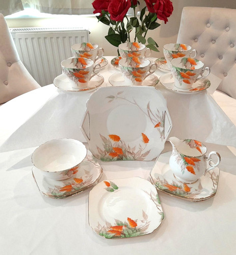 Shelley stunning art deco - shelley,