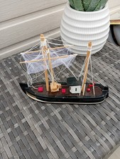 Vintage Wooden TRAWLER boat8.5