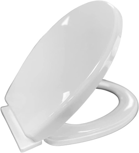 Soft close toilet seat white - soft,