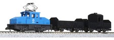 KATO N Gauge Chibi-Totsu Set, Country Town Freight Train, Blue, Model Train, Ele
