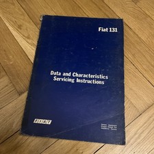 Fiat 131 Mirafiori Data &