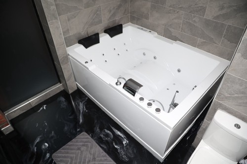 Spa bath jacuzzi double hottub - jacuzzi,