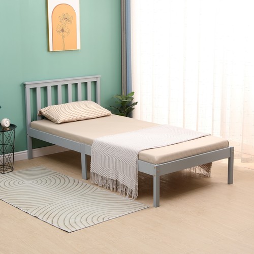 Single bed pine frame - bed, 3ft