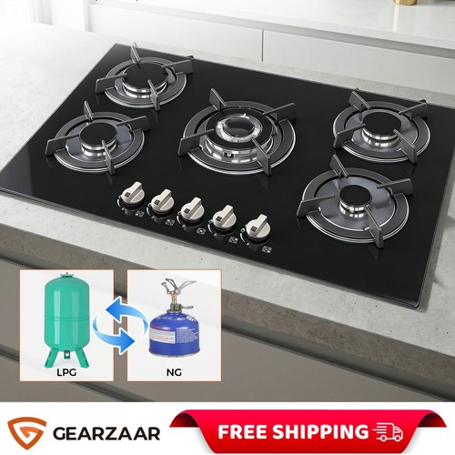 Gas hob 5 burners - gas,