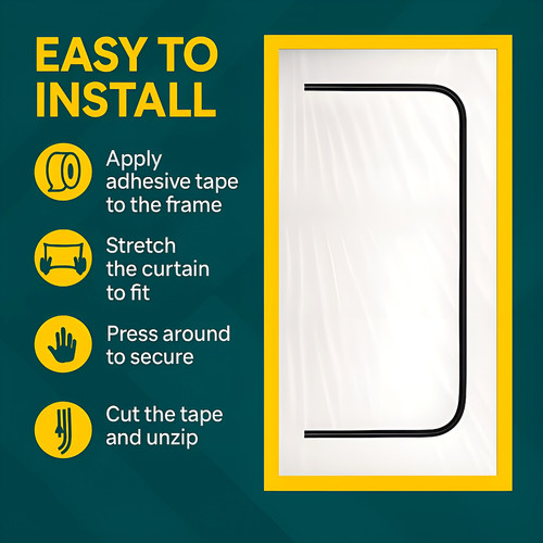 Renovation dust barrier door - barrier,
