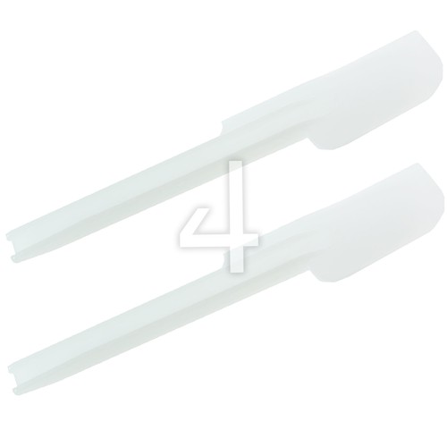 White plastic cooking mixing - white,