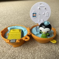 Octonauts On The Go Pod Playset With Peso and Most Accessories