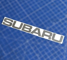 STI Subaru Window Sticker Large 395mm Silver FOR WRX WRC Legacy STI IMPREZA