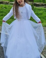 Holy communion dress age 7-8  (134  - 140 CM ) .