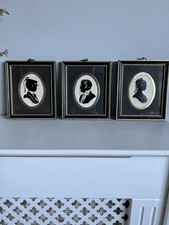 Vintage Silhouette Art Enid