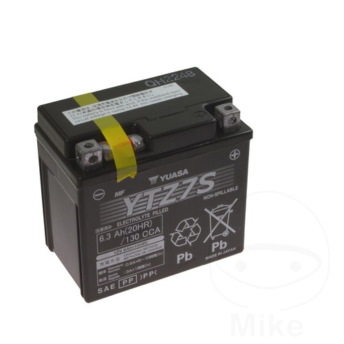 Yuasa battery ytz7s - yuasa,
