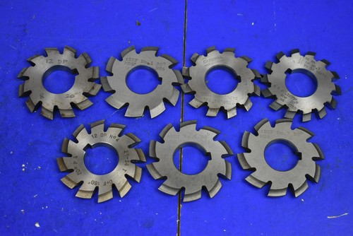 Seven 12dp involute gear - x,