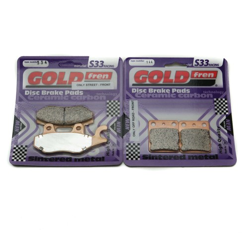 Goldfren s33 brake pads - goldfren, front