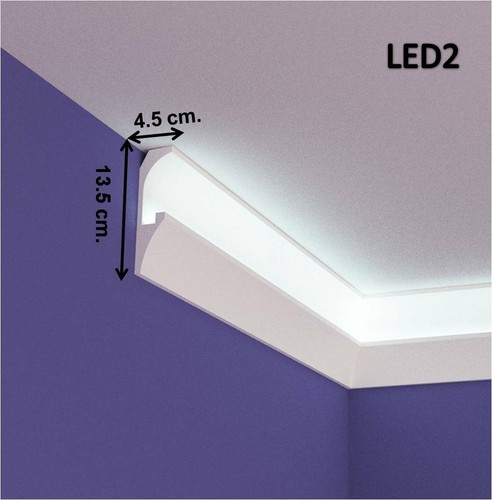 Coving cornice moulding led - coving,