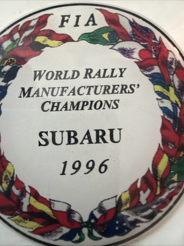 Subaru 1996 badge - subaru,
