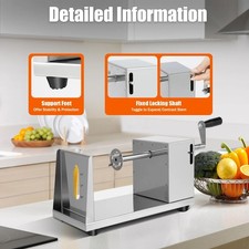 Manual Potato Spiral cutter