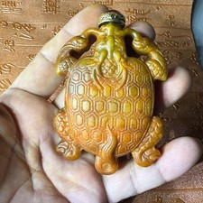 Ancient China, exquisite jade, pure hand carving, Hetian jade, snuff bottle