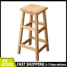 70CM High Wooden Bar Pub Chair