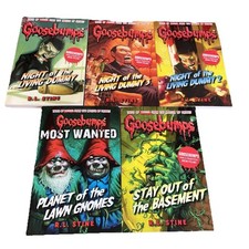 Goosebumps Books X 5 2015-17