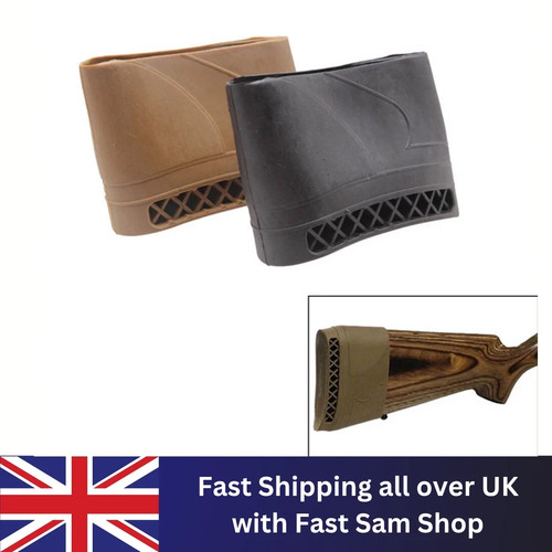 Rifle rubber buttstock - rifle,