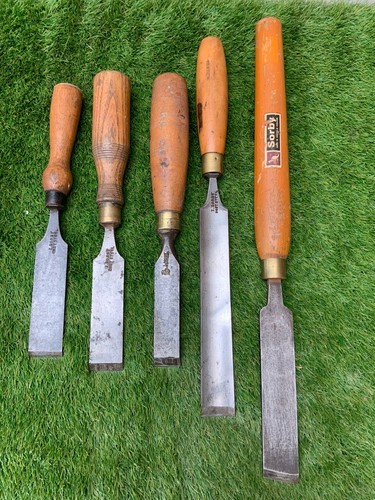Vintage sorby wood - sorby, chisels