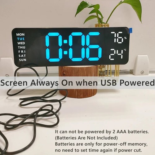 Large jumbo digital led - 16",