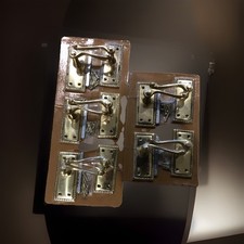 5 Pairs Door Handles Georgian