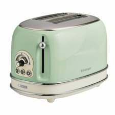 Retro 2 Slice Toaster, Green