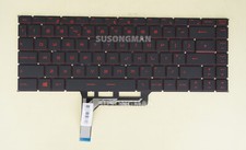 New UK Red backlit Keyboard