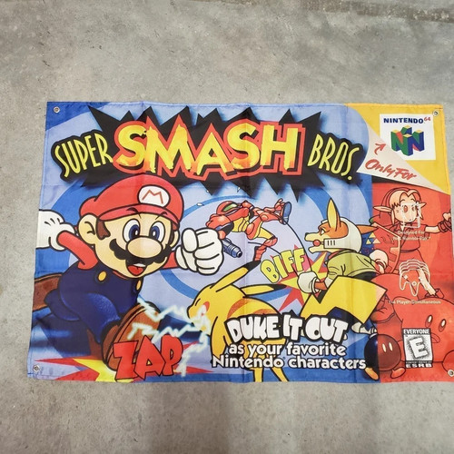 Super smash bros - super, wall