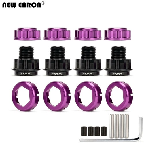 Aluminum 17mm warlock hex nuts - 17mm,