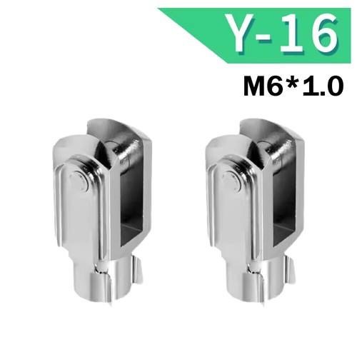Clevis yoke fork end - end, joint