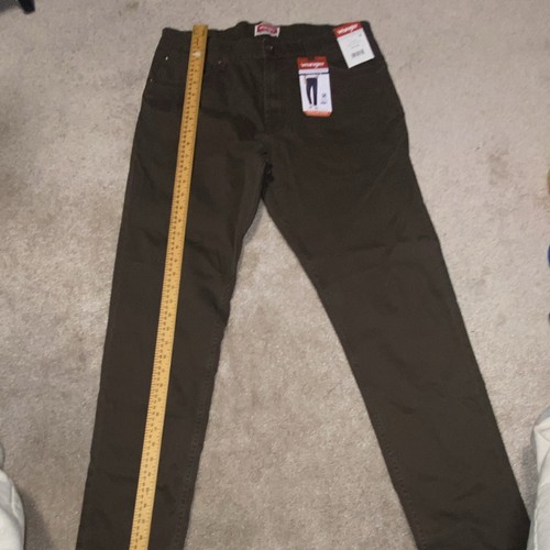 Wrangler men brown denim - men's,