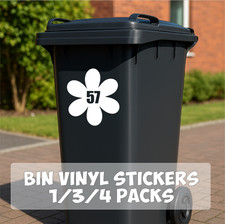 Personalised Bin Number